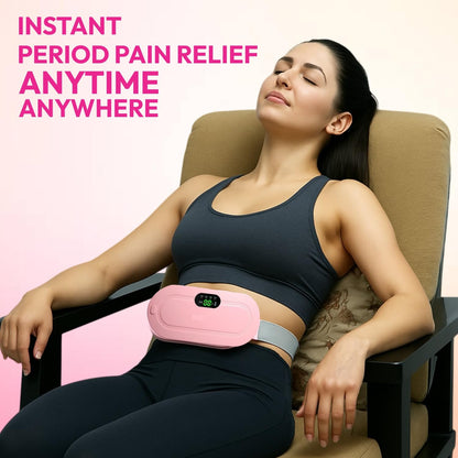 HerRelief Pro™ |  Menstrual Pain Relief Massager with heater (Pink)